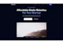 create a modern responsive website for startups